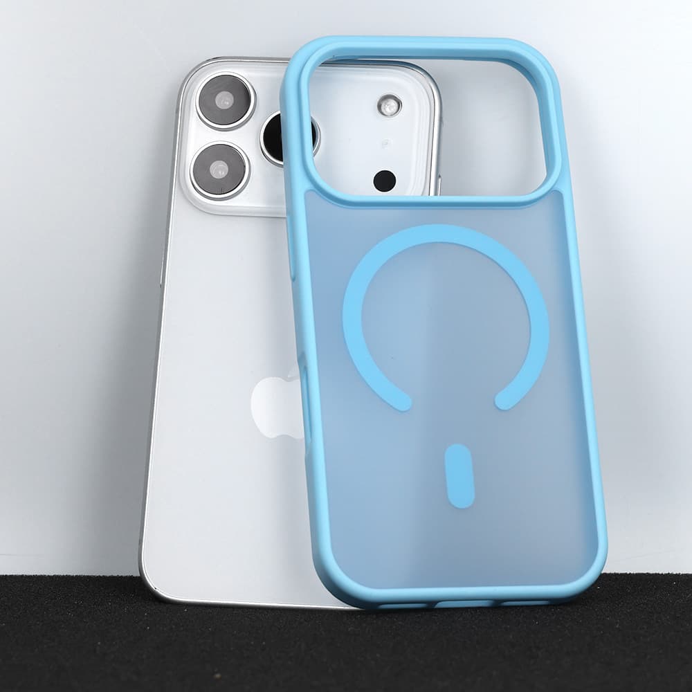 Kryt Tel Protect Aura Matte MagSafe pro iPhone 17 Pro modrý - náhled 5