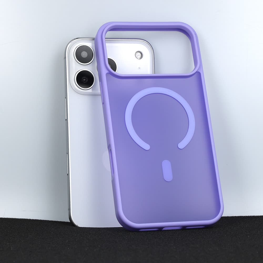 Kryt Tel Protect Aura Matte MagSafe pro iPhone 17 Pro Max fialový - náhled 5