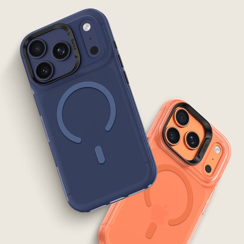 Kryt Benks Magnetic Lucid Armor (C069) pro iPhone 17 Pro blue (tlačítko ovládání fotoaparátu) - náhled 5