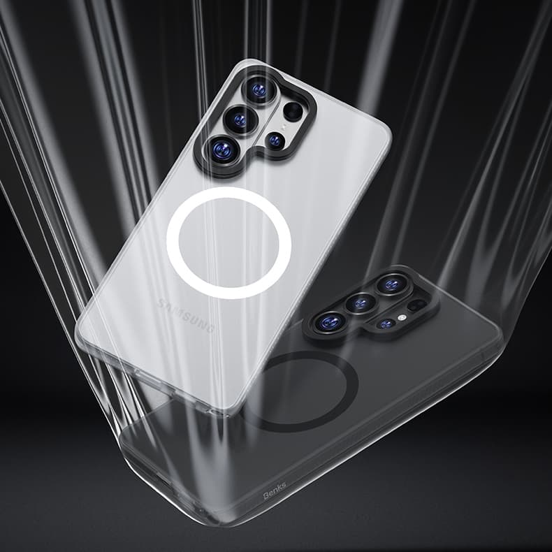 Zadní kryt Benks Magnetic Lucid Armor (A050) pro Samsung Galaxy S26 Ultra bílý - náhled 5