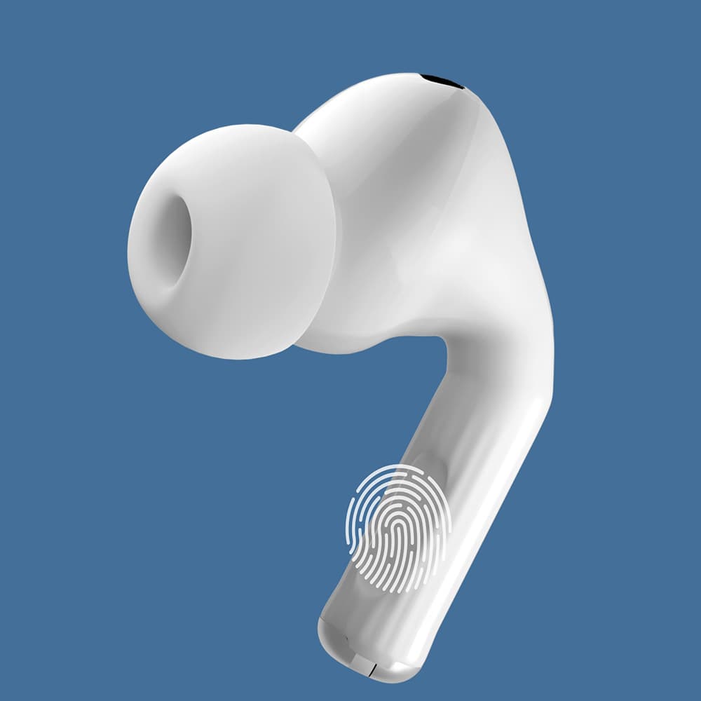 Bezdrátová sluchátka Blavec Bluetooth TWS BW-05 Flow (BW05F-W) bílá - náhled 5