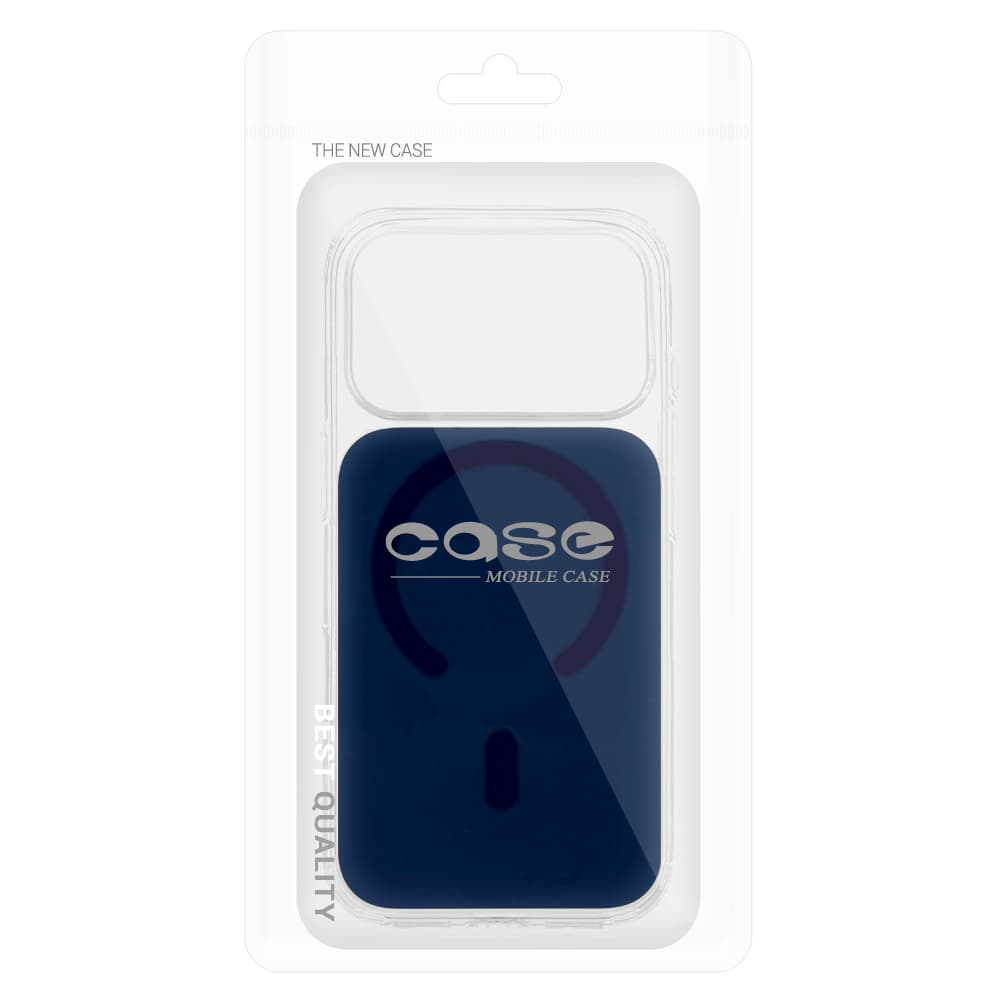 Ochranný kryt Glossy MagSafe pro iPhone 17 Pro tmavě modrý - náhled 4