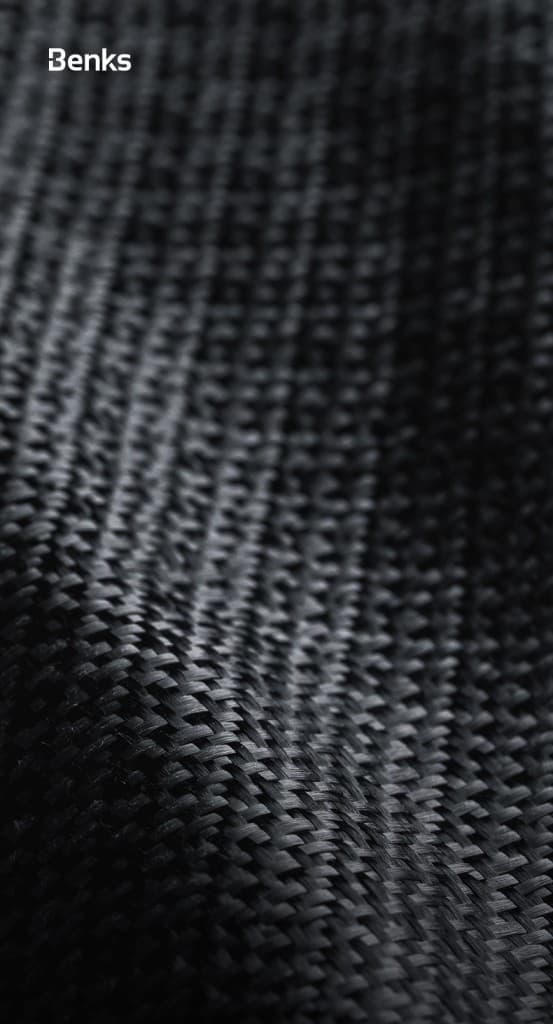 Magnetický kryt s kovovým rámečkem Benks Armor Pro Grid Kevlar 600D pro Samsung Galaxy S26 Ultra - černý - náhled 5
