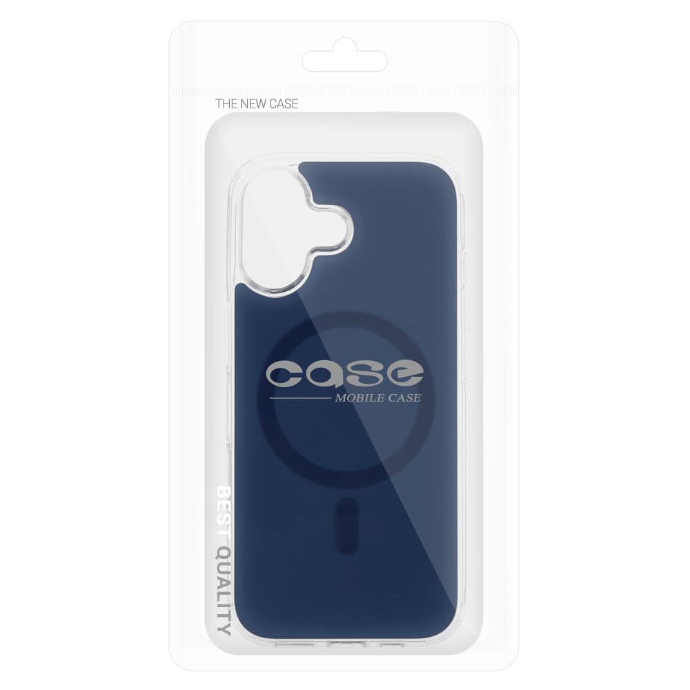 Ochranný kryt Glossy MagSafe pro iPhone 17 tmavě modrý - náhled 4
