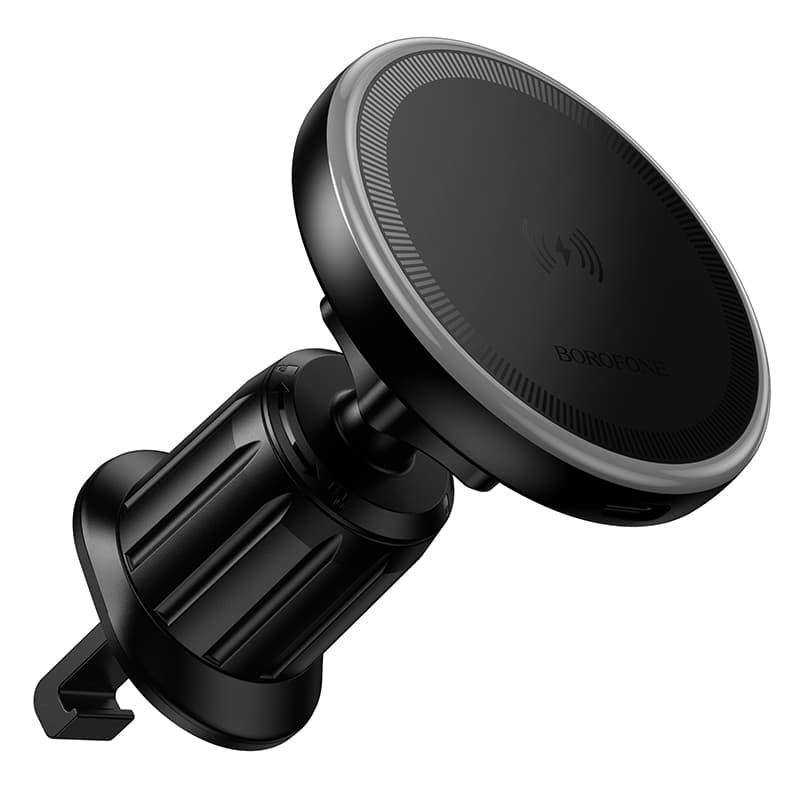 Magnetický držák do auta Borofone BH224 Flash s indukčním nabíjením černý - náhled 5