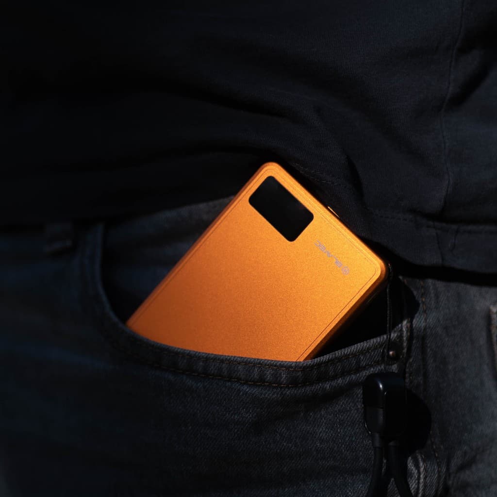 Powerbanka Blavec BJ-03 Ultra Slim 5000mAh oranžová hliníková 22,5W - náhled 5
