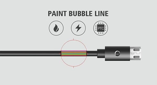 Kabel REMAX Waist Drum RC-082m - USB na Micro USB - šedý - náhled 5