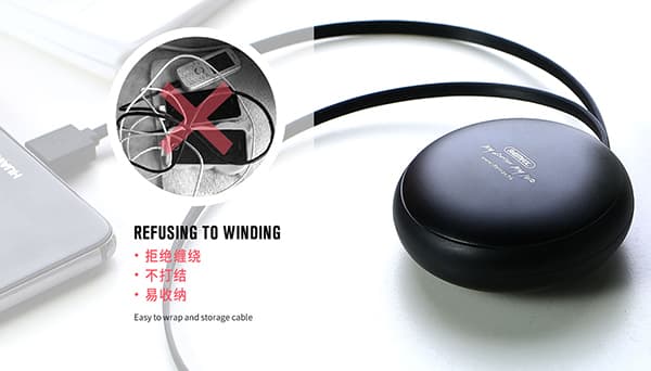 REMAX Kabel Cutebaby RC-99a - USB na typ C - 1 metr bílý - náhled 5