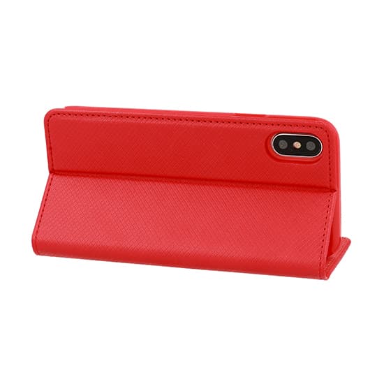 Knížkové pouzdro TopQ Smart Magnet pro SAMSUNG GALAXY A20S RED - náhled 5