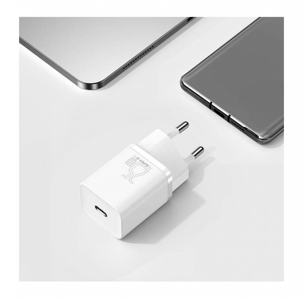 Rychlonabíječka Baseus Super Si 25W bez kabelu bílá 118627 - náhled 4