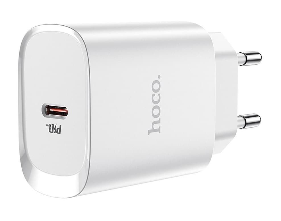 Adaptér HOCO N14 s funkcí rychlonabíjení 20W bílý 104905 - náhled 4