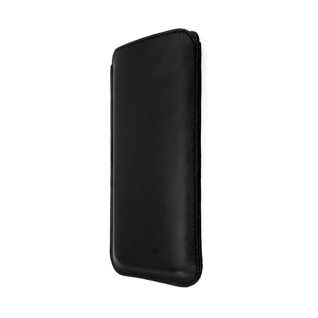 Tenké pouzdro FIXED Slim vyrobené z pravé kůže pro Apple iPhone 11 Pro/XS/X, černé - náhled 2