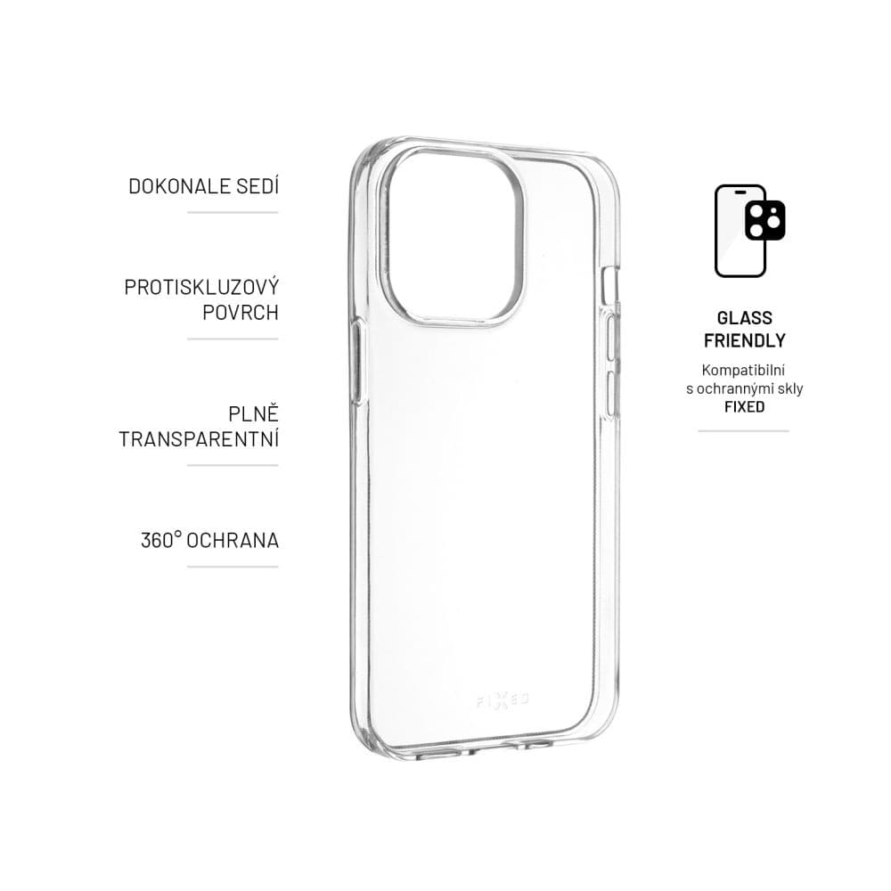 TPU gelové pouzdro FIXED pro Honor Magic 6 Lite, čiré - náhled 2