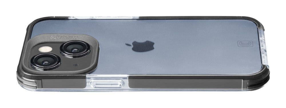 Ultra ochranné pouzdro Cellularline Tetra Force Shock-Twist pro Apple iPhone 15, 2 stupně ochrany, transparentní - náhled 2