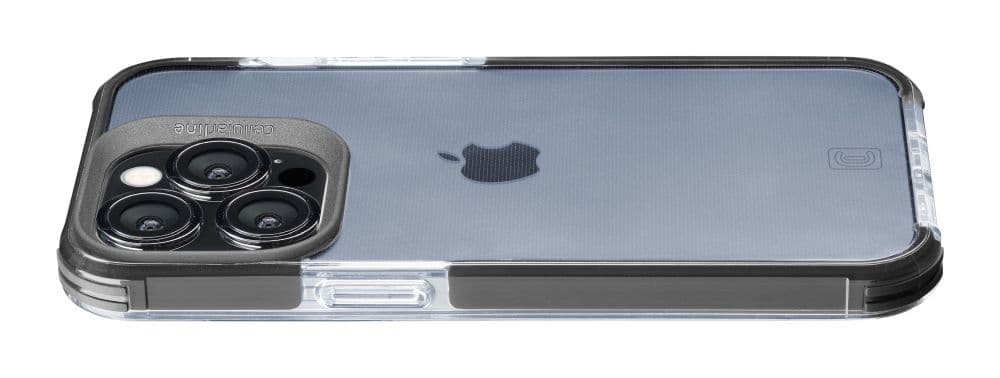 Ultra ochranné pouzdro Cellularline Tetra Force Shock-Twist pro Apple iPhone 15 Pro Max, 2 stupně ochrany, transparentní - náhled 2