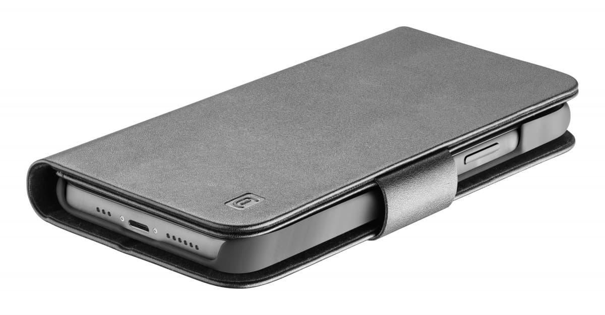 Pouzdro typu kniha Cellularline Book Agenda 2 pro Apple iPhone 12 Pro Max, černé - náhled 2
