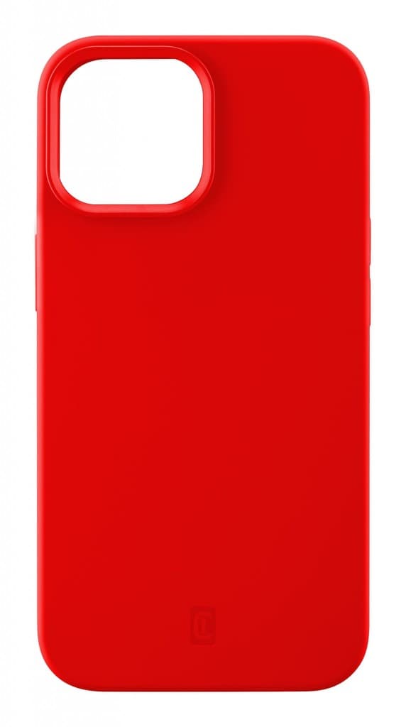 Ochranný silikonový kryt Cellularline Sensation pro Apple iPhone 13 Mini, červený - náhled 2