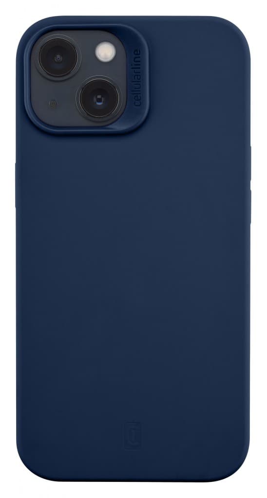 Ochranný silikonový kryt Cellularline Sensation pro Apple iPhone 14 Plus, modrý - náhled 2