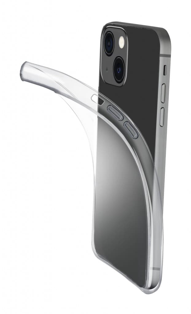Extratenký zadní kryt CellularLine Fine pro Apple iPhone 14 Plus, transparentní - náhled 2