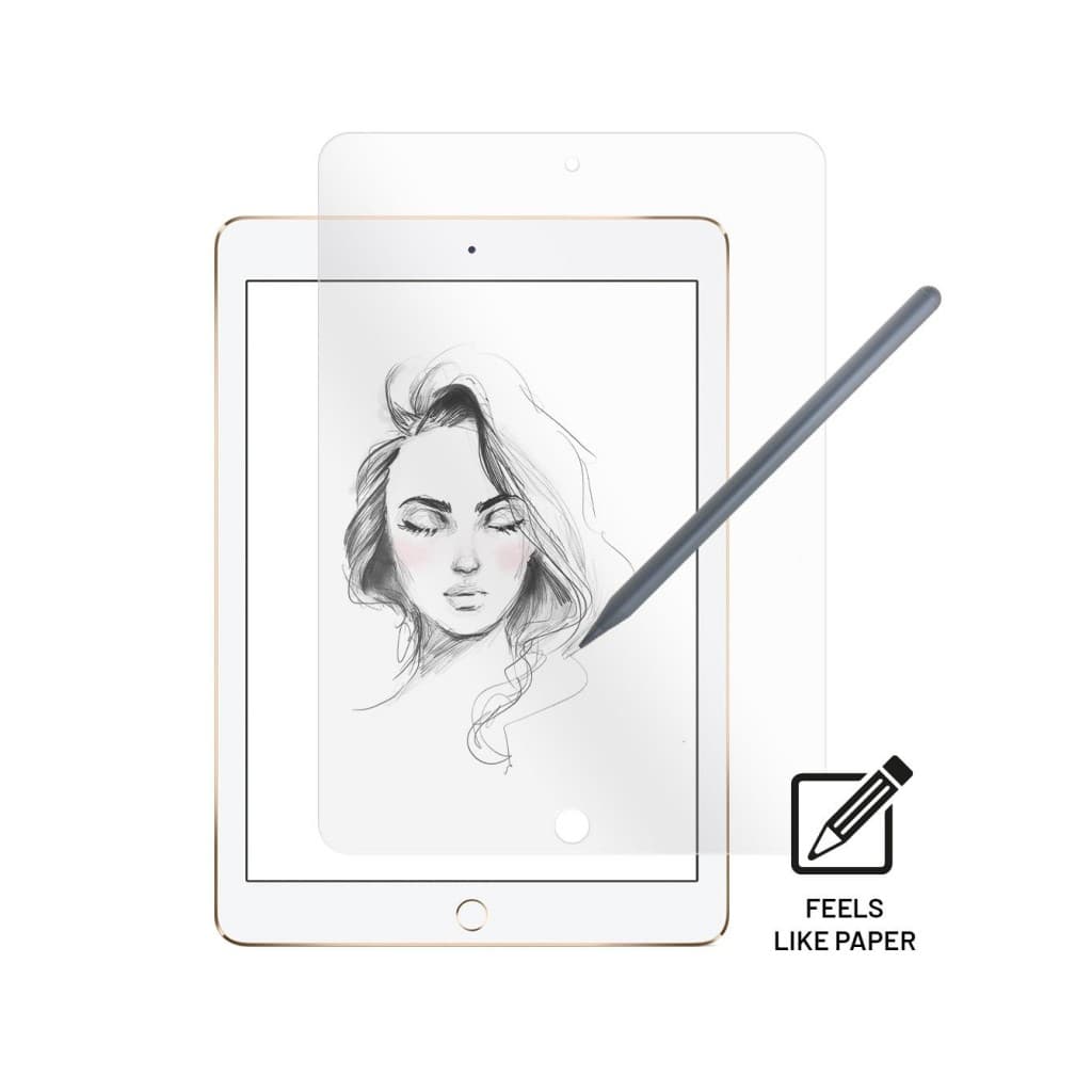Ochranné tvrzené sklo FIXED PaperGlass Screen Protector pro Apple iPad 10,2" (2019/2020/2021), čiré - náhled 2