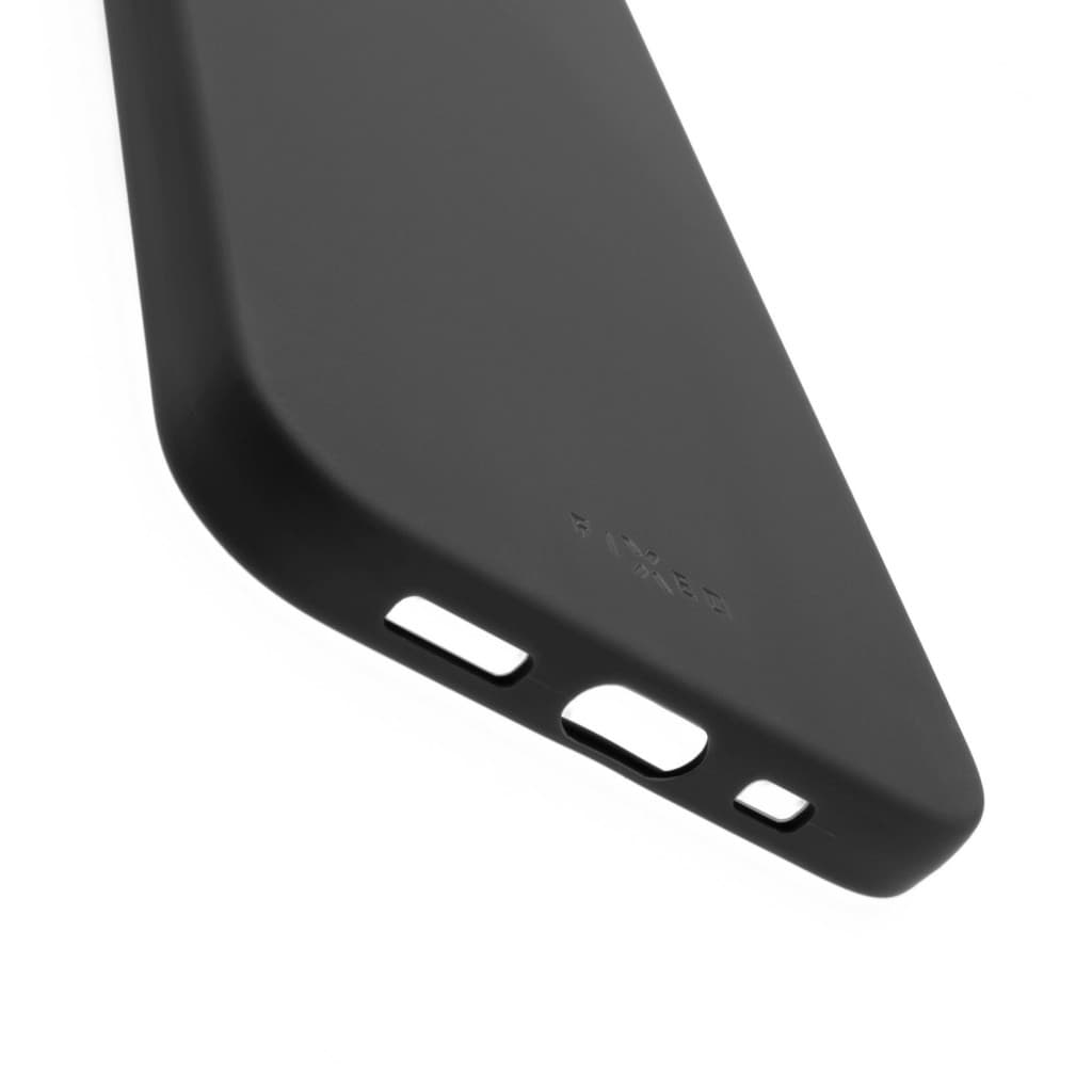 Zadní pogumovaný kryt FIXED Story pro Honor X7a, černý - náhled 2