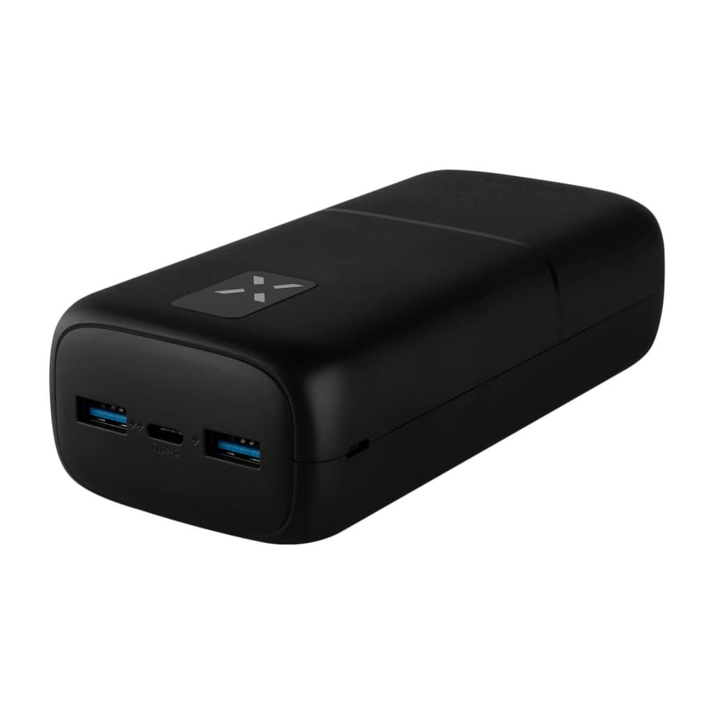 Powerbanka FIXED Zen 30 s LCD displejem a výstupem PD 20W, 30 000 mAh, černá - náhled 2