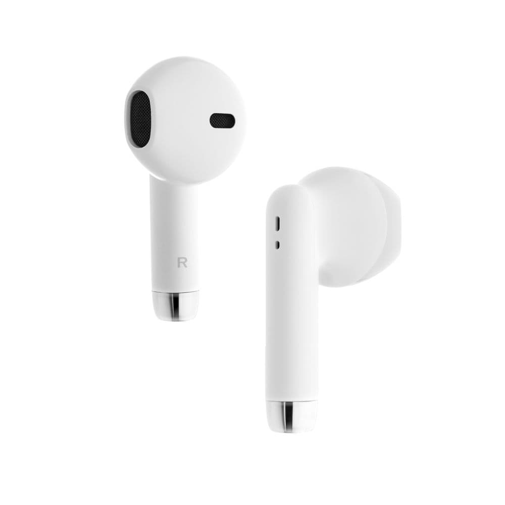 Bezdrátová TWS sluchátka FIXED Pods, bílá - náhled 2