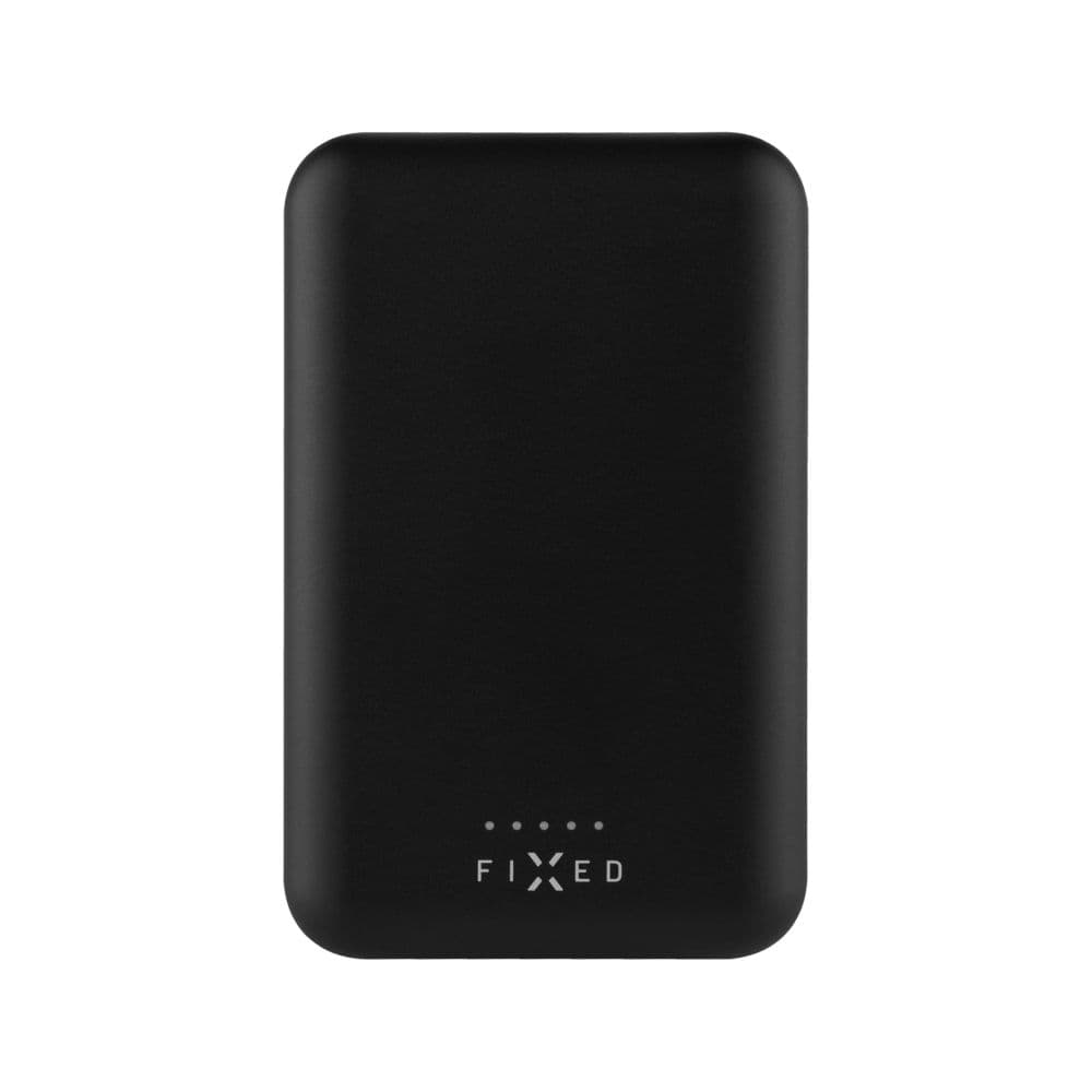 Powerbanka FIXED MagZen s bezdrátovým nabíjením a podporou Magsafe, 6 000 mAh, černá - náhled 2