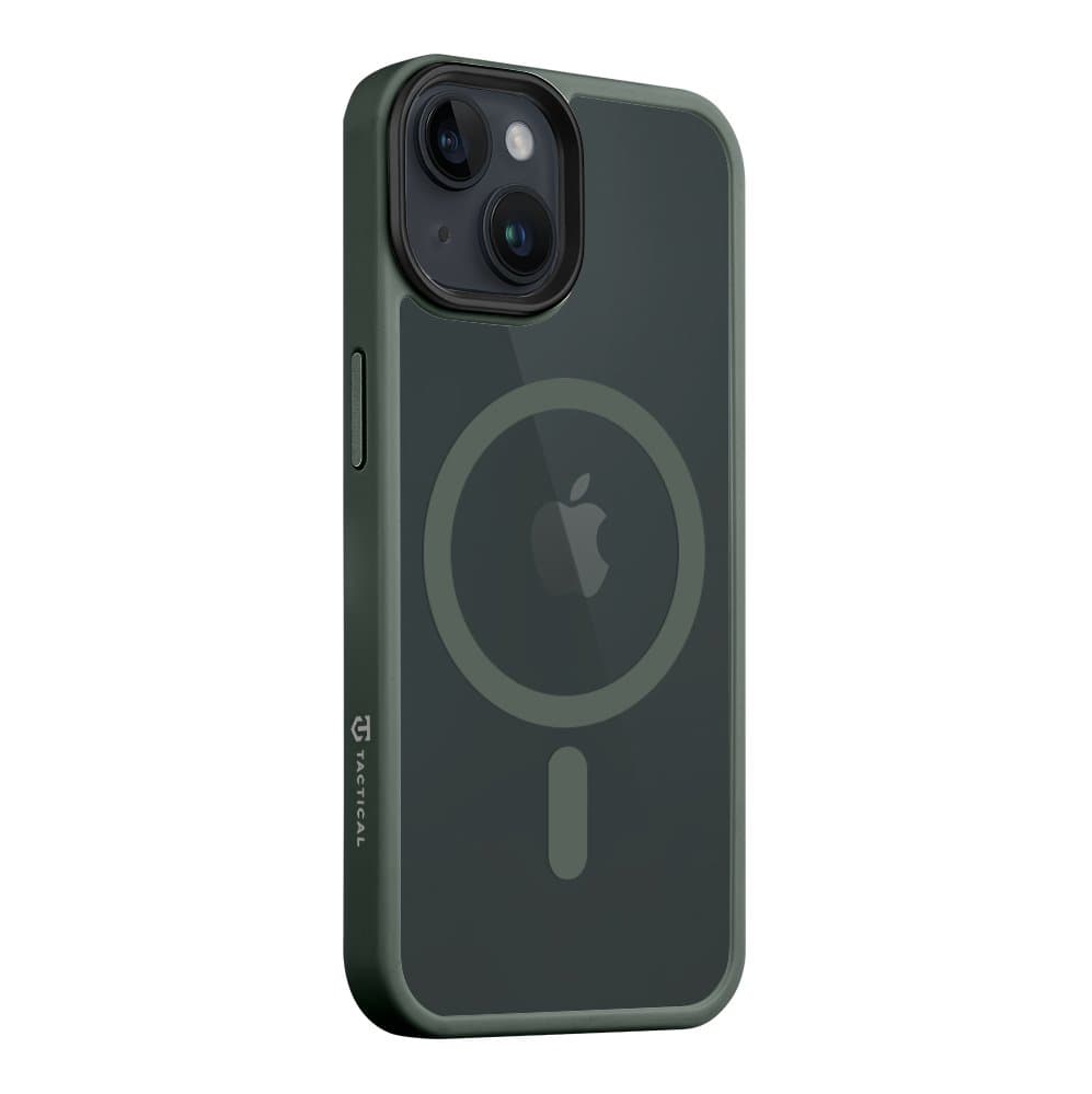 Zadní kryt Tactical MagForce Hyperstealth na iPhone 14 tmavě zelený - náhled 2