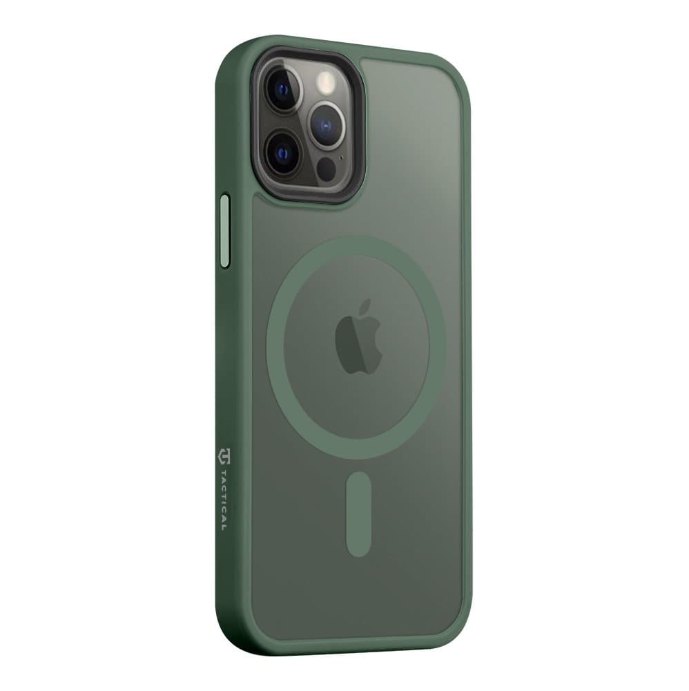 Zadní kryt Tactical MagForce Hyperstealth na iPhone 12 - 12 Pro tmavě zelený - náhled 2