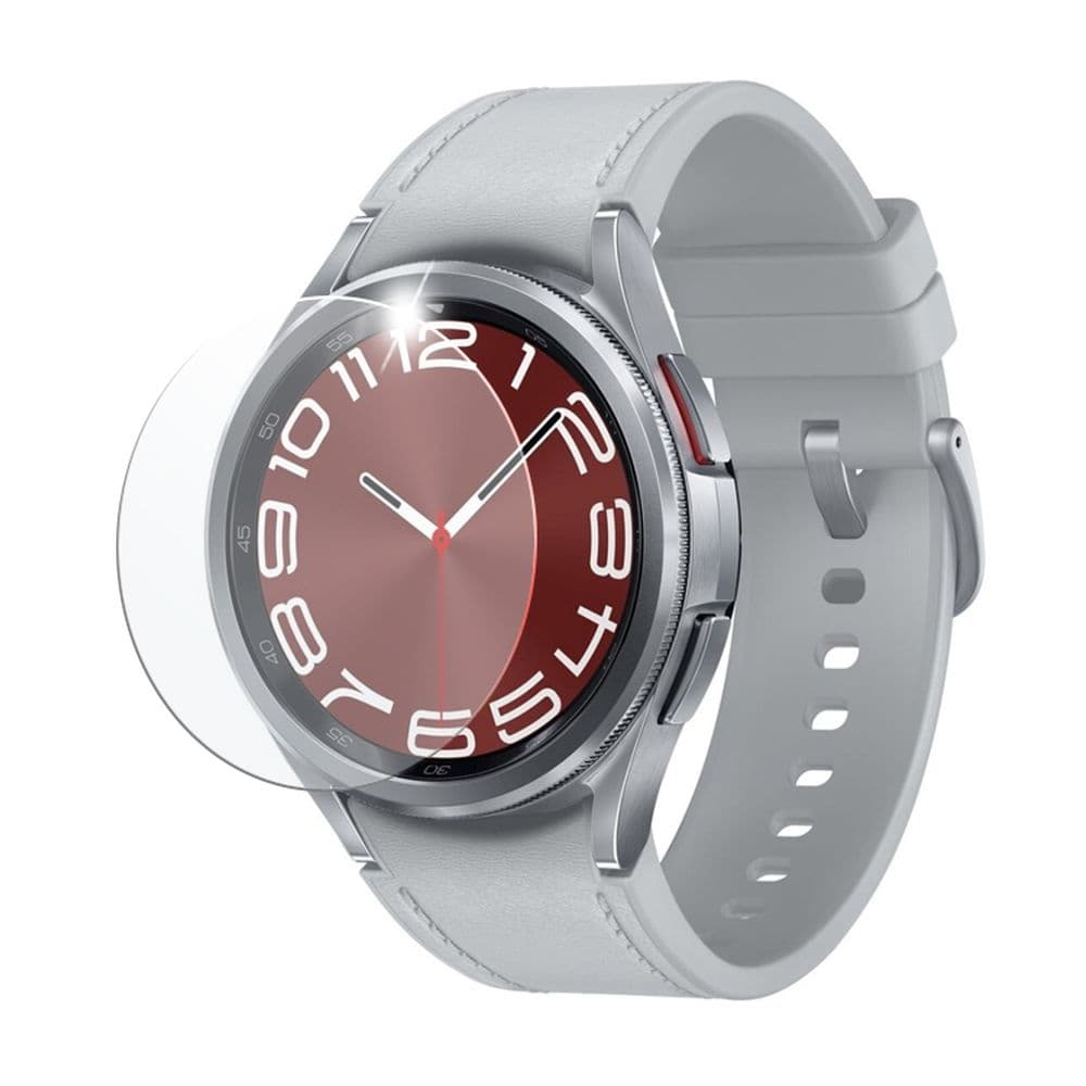 Ochranné tvrzené sklo FIXED pro smartwatch Samsung Galaxy Watch 6 Classic (43mm), 2 ks v balení, čiré - náhled 2