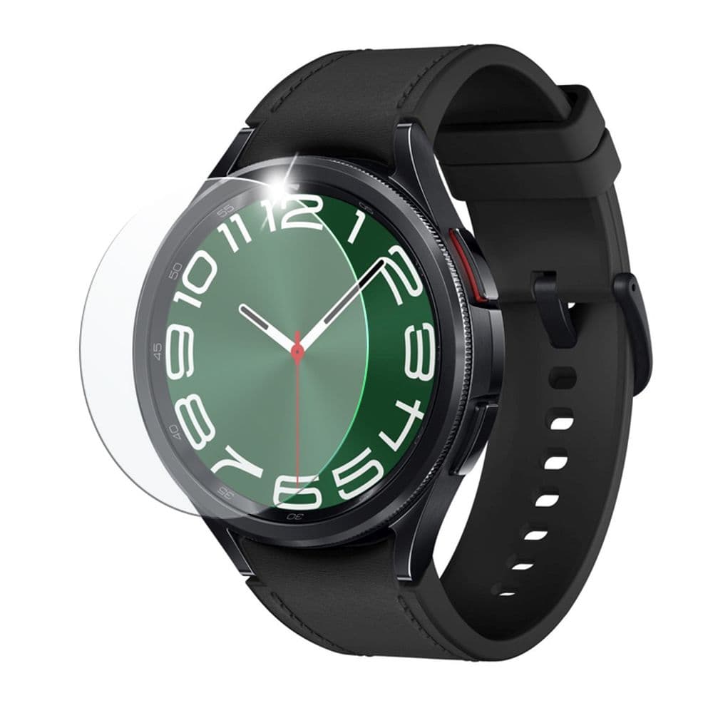 Ochranné tvrzené sklo FIXED pro smartwatch Samsung Galaxy Watch 6 Classic (47mm), 2 ks v balení, čiré - náhled 2