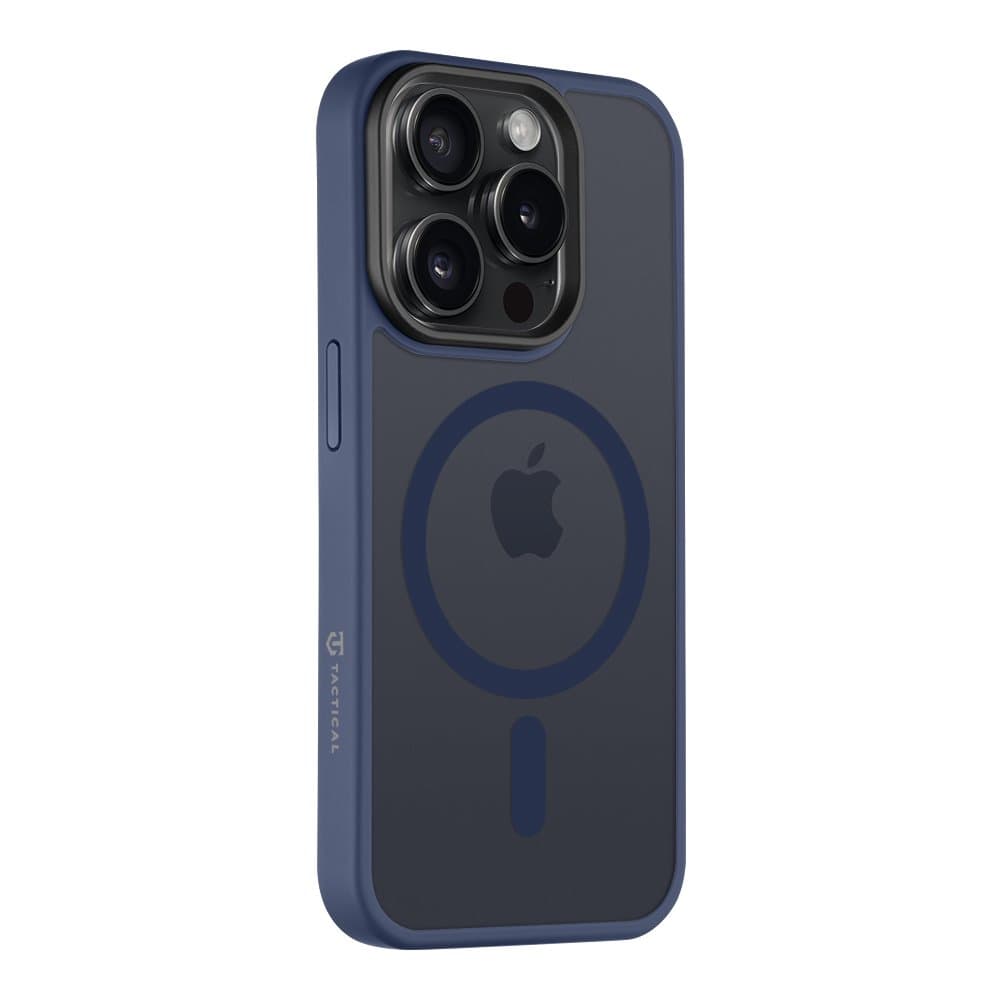 Tactical MagForce Hyperstealth Kryt pro iPhone 15 Pro Deep Blue - náhled 2