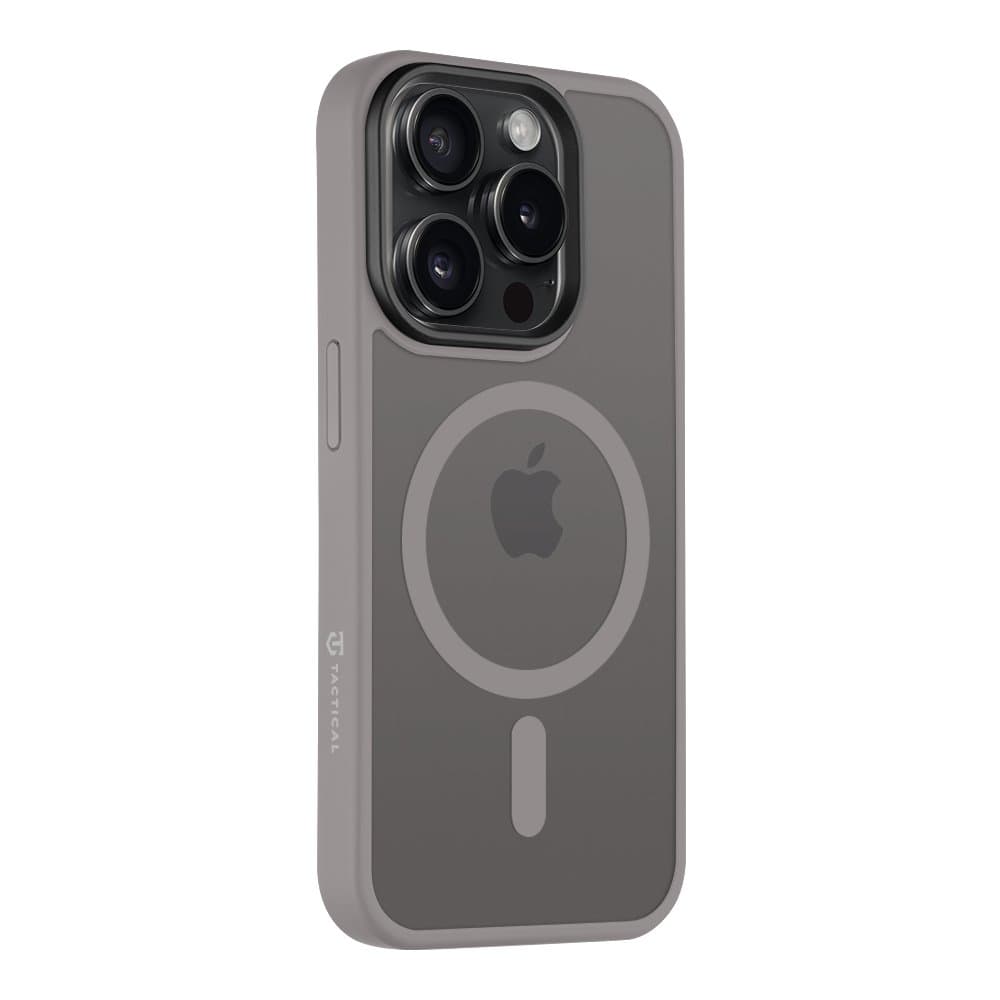 Tactical MagForce Hyperstealth Kryt pro iPhone 15 Pro Light Grey - náhled 2