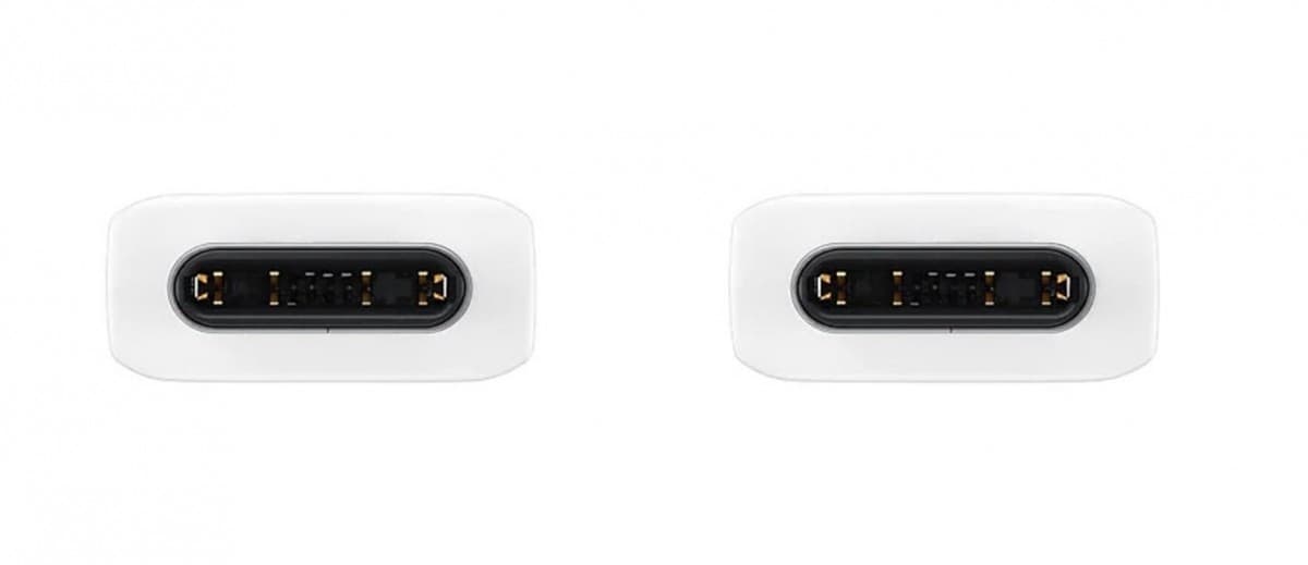 Datový Kabel EP-DA705BWE Samsung USB-C- USB-C 3A 1m White (OOB Bulk) - náhled 2