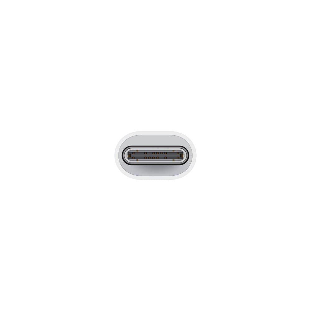 Adaptér MUQX3ZM/A Apple USB-C-Lightning White - náhled 2