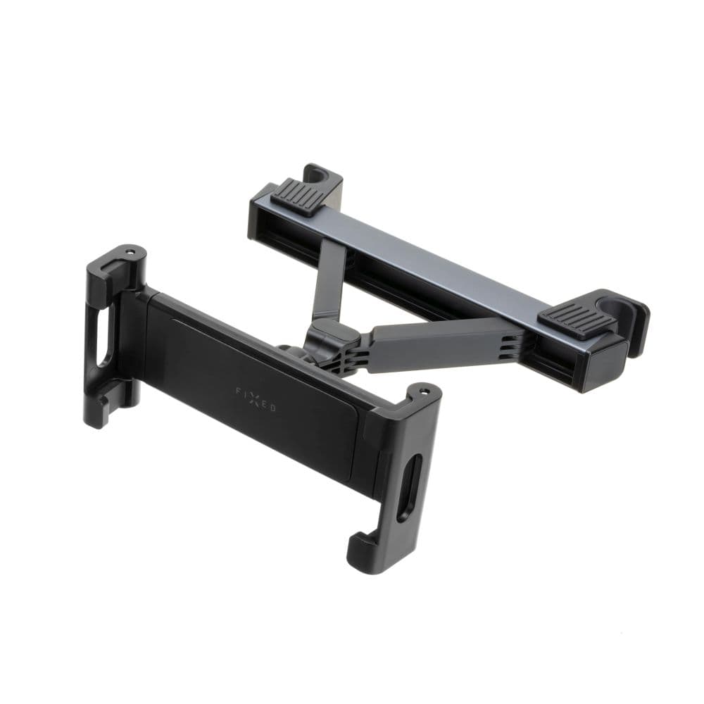 Univerzální držák pro tablety FIXED Passenger Max s uchycením do opěrky hlavy a posuvným ramenem, space gray - náhled 2
