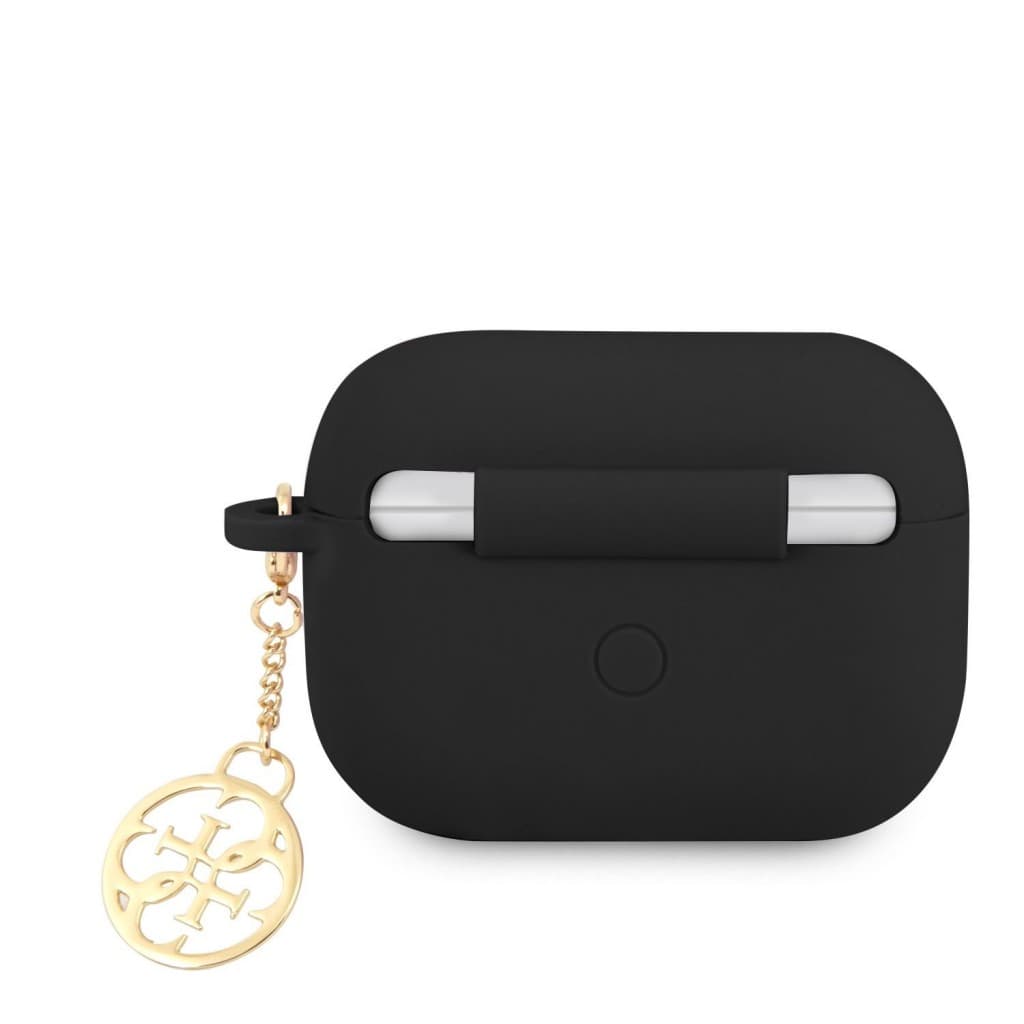 Guess 4G Charms Silikonové Pouzdro pro Airpods Pro Black - náhled 2