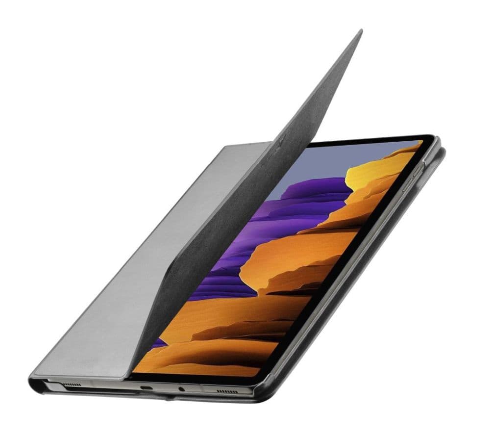 Pouzdro se stojánkem Cellularline Folio pro Samsung Galaxy Tab S9, černé - náhled 2
