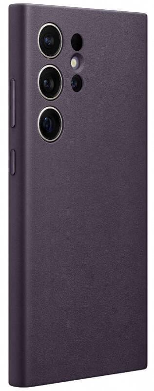 GP-FPS928HCA Samsung Kožený Kryt pro Galaxy S24 Ultra Dark Violet - náhled 2