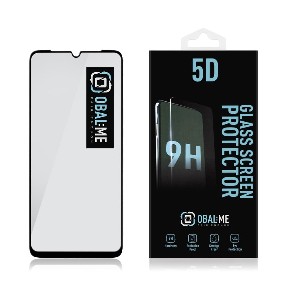 OBAL:ME 5D Tvrzené Sklo pro Xiaomi Redmi 13C 4G - Poco C65 Black - náhled 2