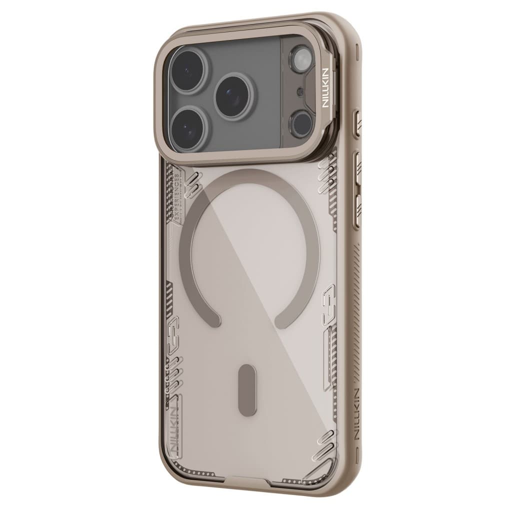 Zadní kryt Nillkin Iceblade Prop Magnetic pro Apple iPhone 17 Pro Dune Brown - náhled 2