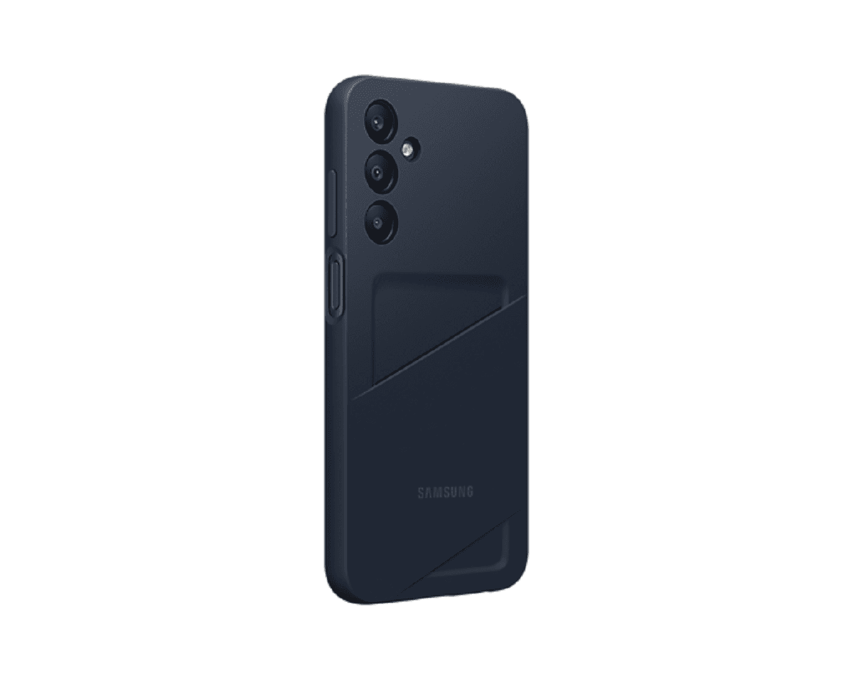 EF-OA256TBE Samsung Card Slot Kryt pro Galaxy A25 5G tmavě modrý - náhled 2