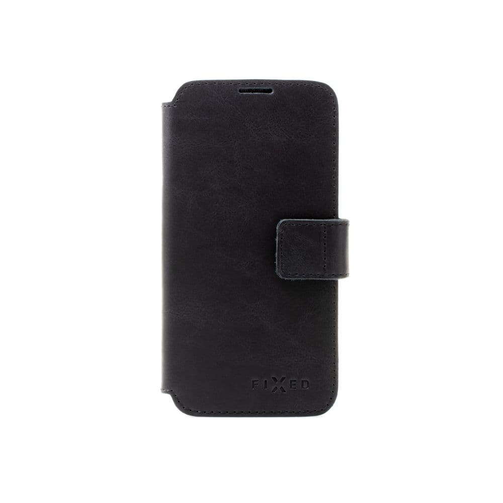 Kožené pouzdro typu kniha FIXED ProFit pro Apple iPhone 16 Pro Max, černé - náhled 2