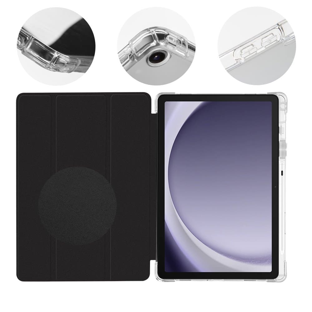 OBAL:ME MistyTab Pouzdro pro Samsung Galaxy Tab A9+ Black - náhled 2