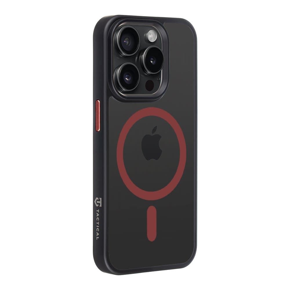 Tactical MagForce Hyperstealth 2.0 Kryt pro iPhone 15 Pro Black/Red - náhled 2