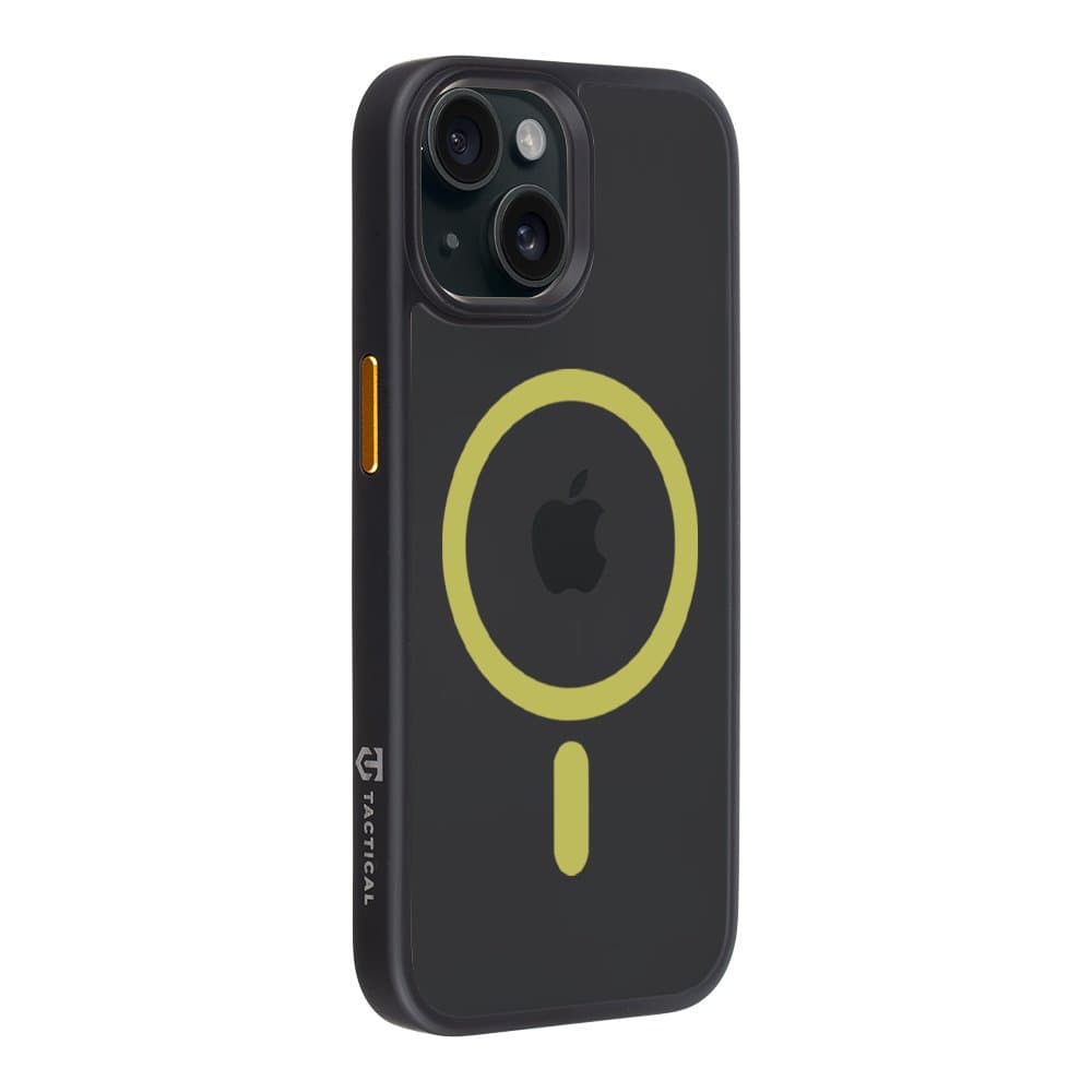 Tactical MagForce Hyperstealth 2.0 Kryt pro iPhone 15 Black/Yellow - náhled 2
