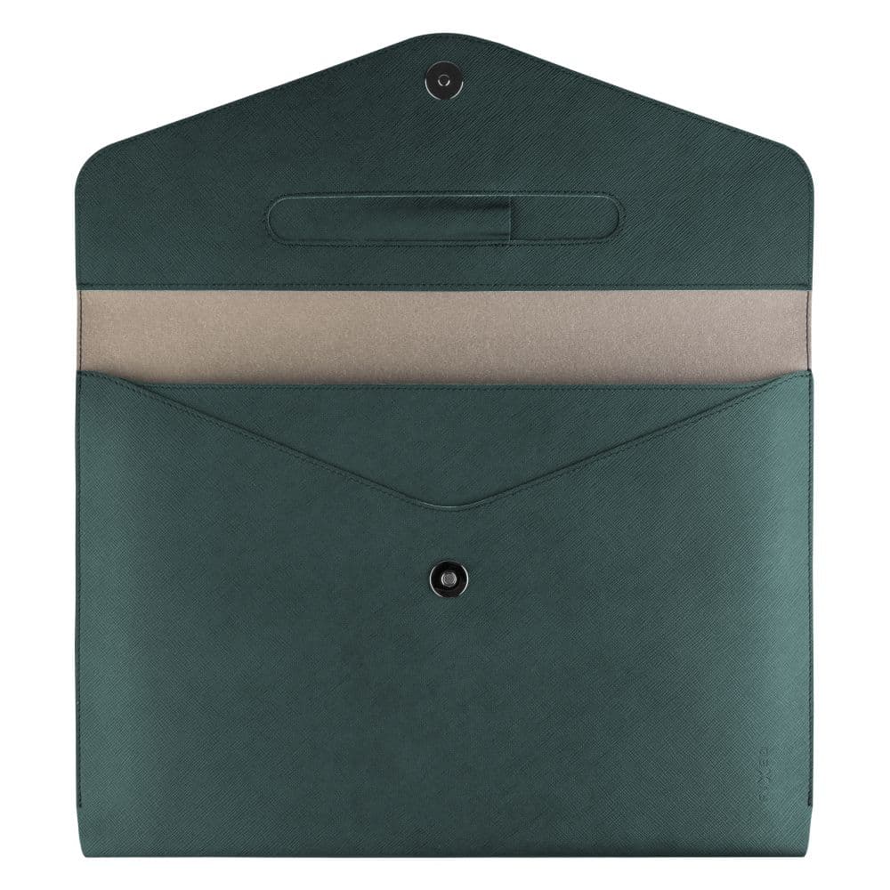 Pouzdro FIXED Siena pro notebooky a tablety do 13", tmavě zelené - náhled 2