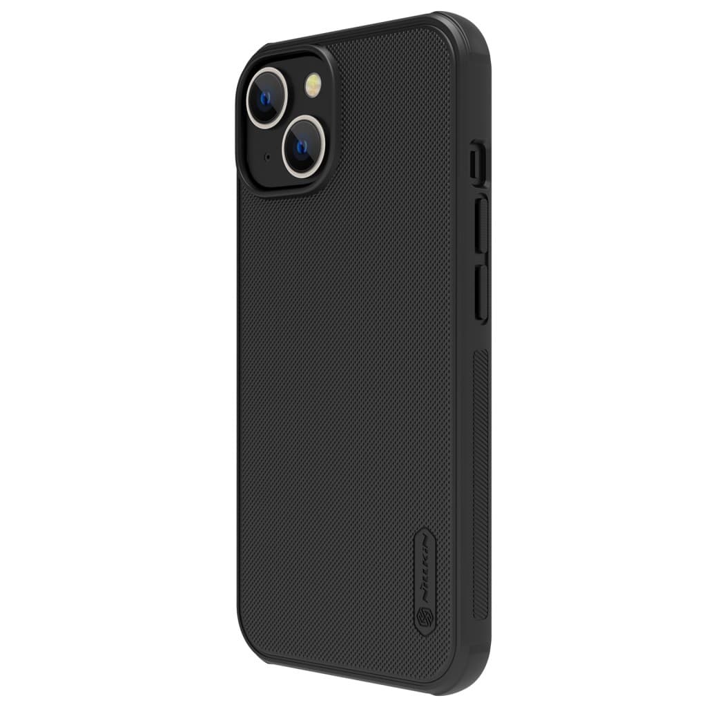 Nillkin Super Frosted PRO Zadní Kryt pro Apple iPhone 14 Black (Without Logo Cutout) - náhled 2