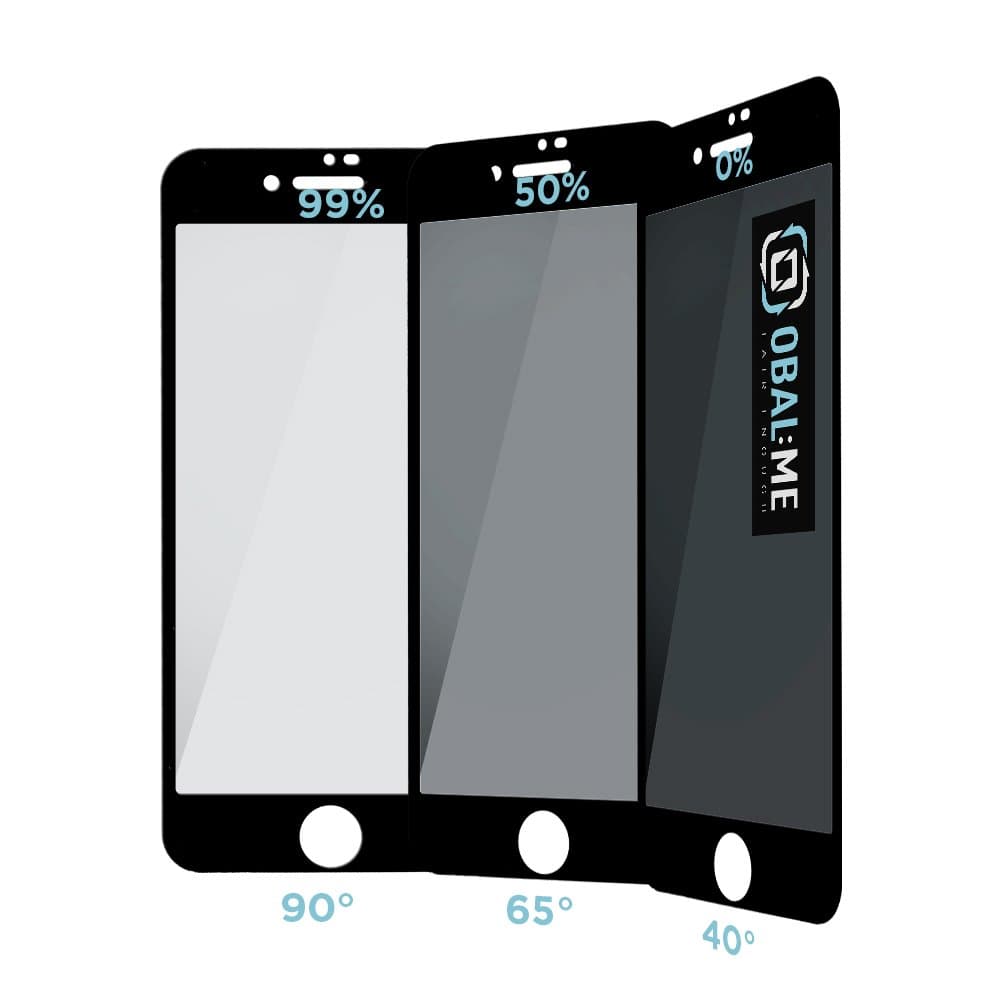 OBAL:ME Privacy 5D Tvrzené Sklo pro Apple iPhone 7/8/SE2020/SE2022 Black - náhled 2